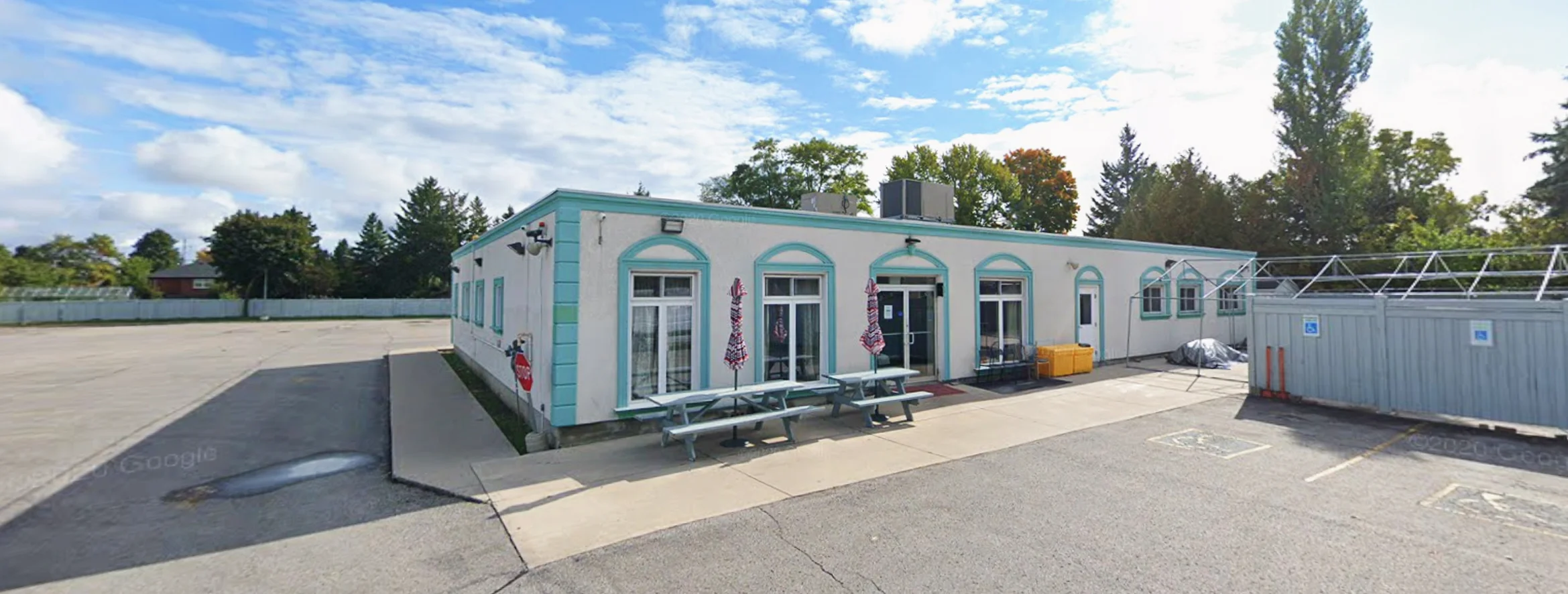 Exterior view of Masjid E Ayesha Whitby building